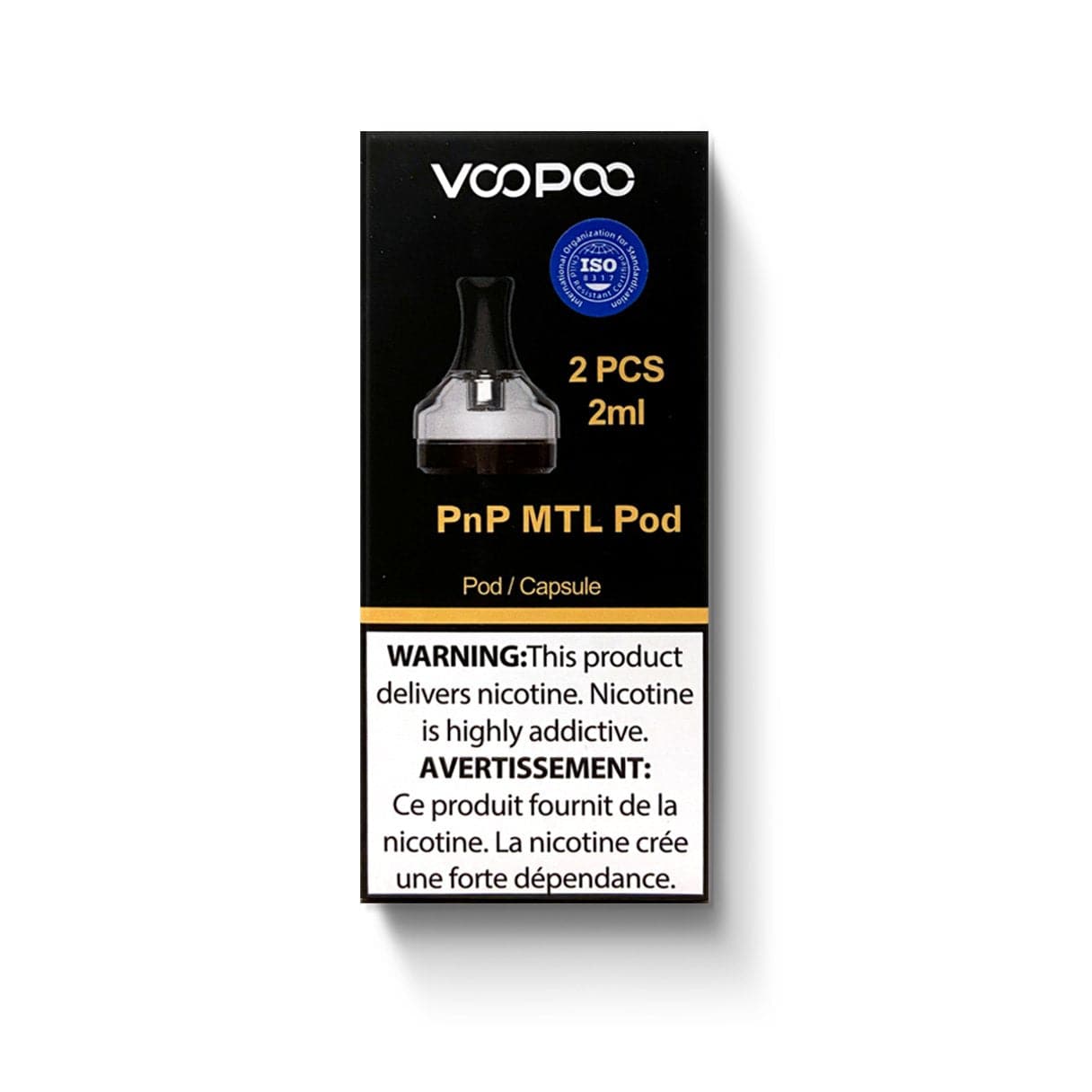 POD DE REMPLACEMENT VOOPOO PNP MTL (PAQUET DE 2) | Boutique de vapotage canadienne en ligne