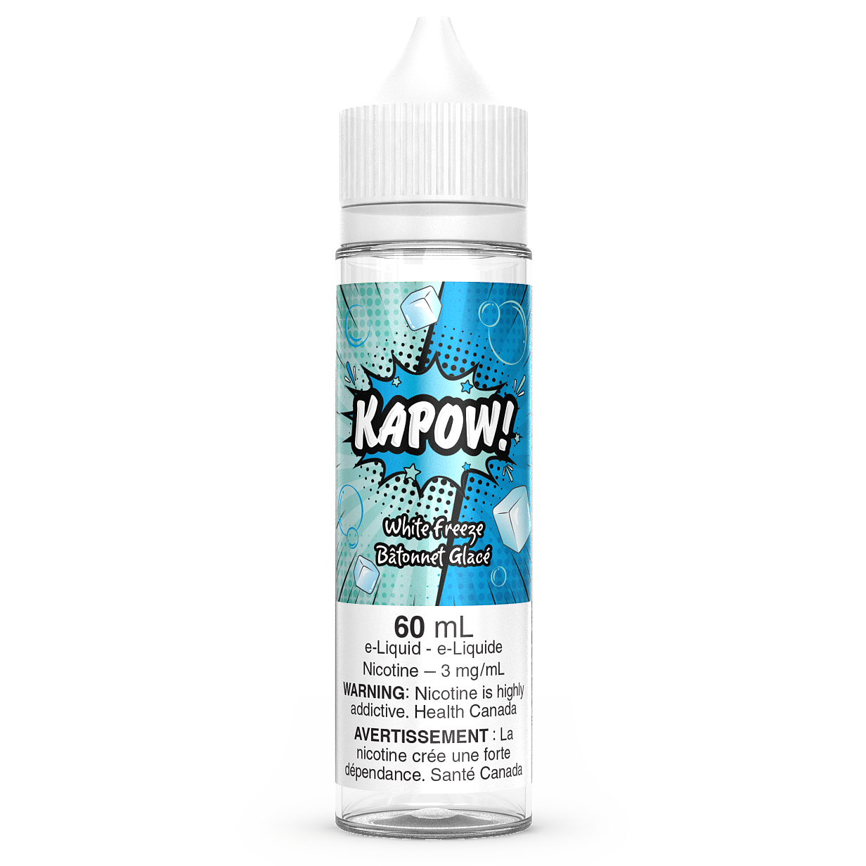 CONGELATION BLANCHE - KAPOW 60ML FREEBASE