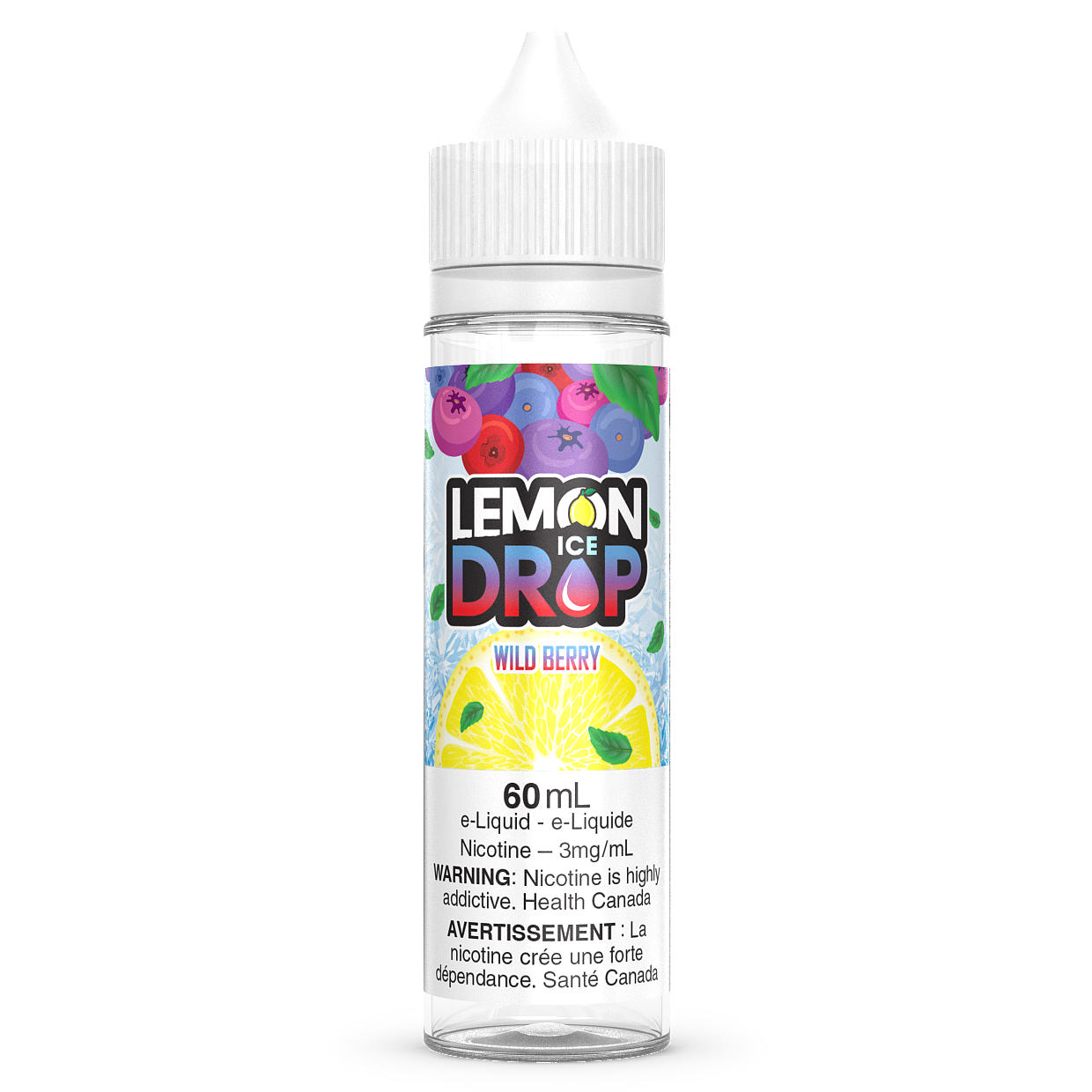 WILD BERRY ICE - LEMON DROP ICE 60ML FREEBASE