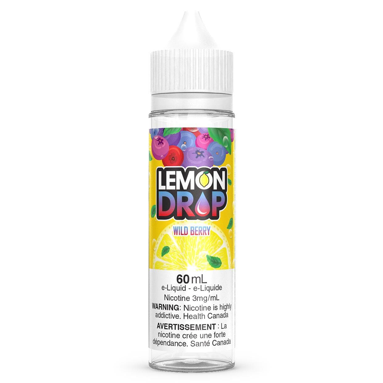 WILD BERRY - LEMON DROP 60ML FREEBASE